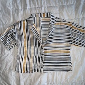 Contemporary Multi-Color Button Up